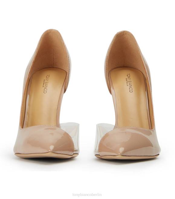 Stöckelschuhe| de Tony Bianco Frauen Ich liebe Absätze Kokoslack/klares Vinylit 4624201